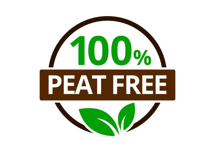 100% peat free logo