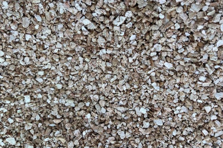 A photo of vermiculite